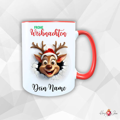 Personalisierte Keramik Weihnachtstasse mit deinem Namen_0056T