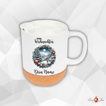 Personalisierte Keramik Tasse mit deinem Namen Weihnachtstasse_0100T