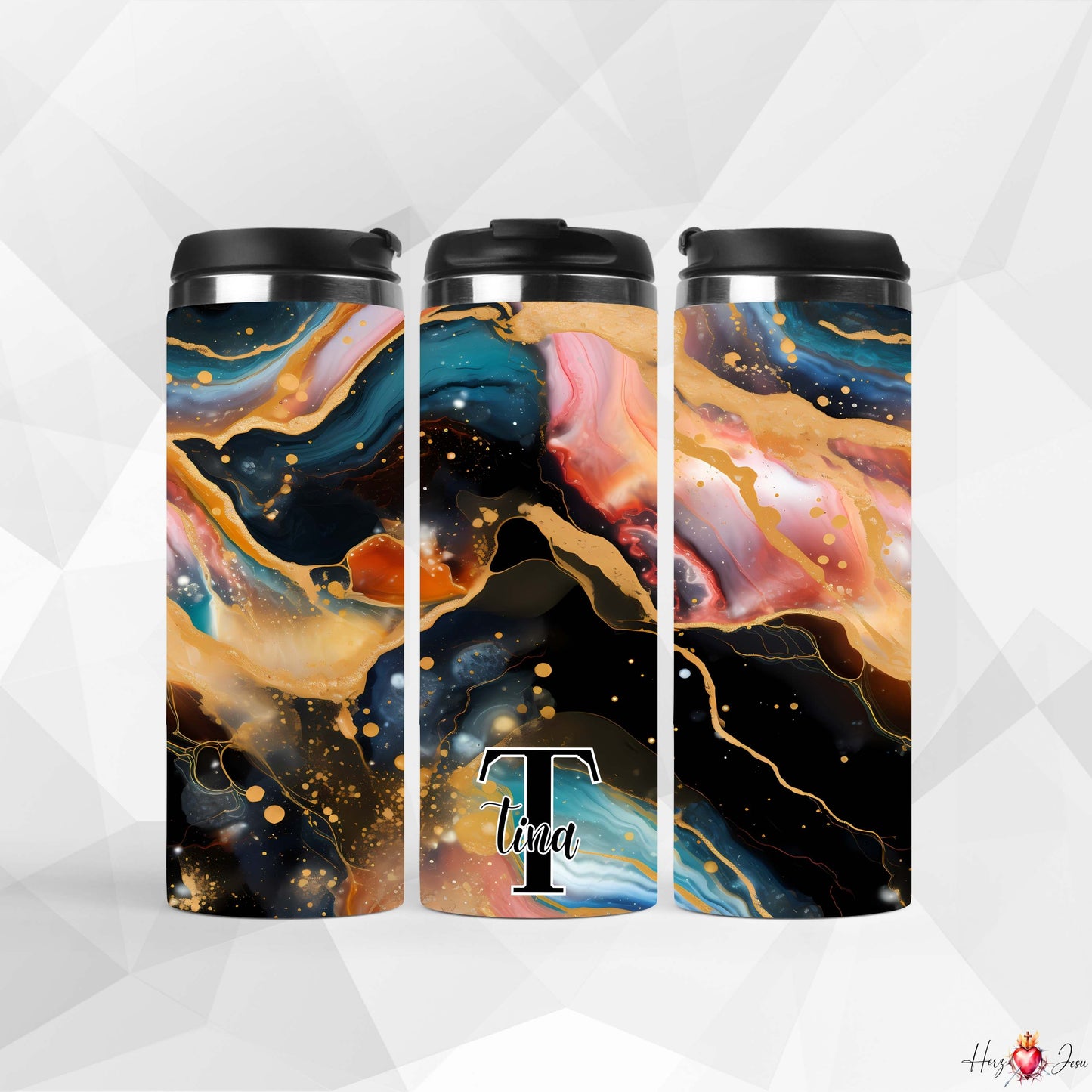 ☕✨ Edelstahl-Thermobecher mit Wunschname – Perfekt personalisiert und ideal als 🎄 Weihnachtsgeschenk oder stilvolle Geschenkidee für jeden Anlass_0022F