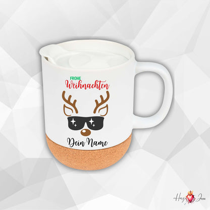 Personalisierte Keramik Tasse mit deinem Namen Weihnachtstasse_0098T