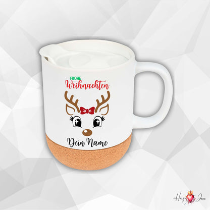 Personalisierte Keramik Tasse mit deinem Namen Weihnachtstasse_0098T