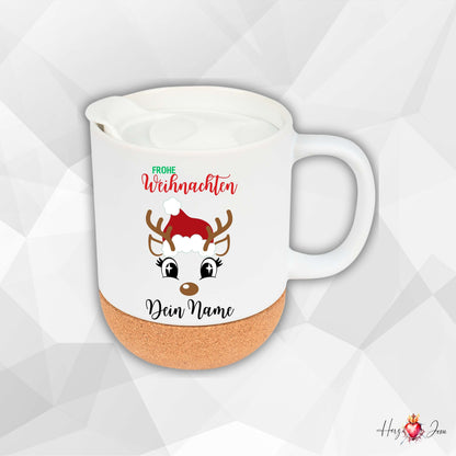 Personalisierte Keramik Tasse mit deinem Namen Weihnachtstasse_0098T