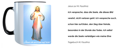 Tasse Barmherziger Jesus Gott Heiliger Geist Beten Pfingsten Geschenkidee_0001T