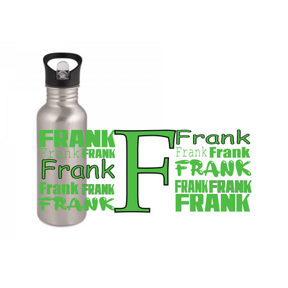 Personalisierte Trinkflasche mit Namen Wasserflasche_0004E