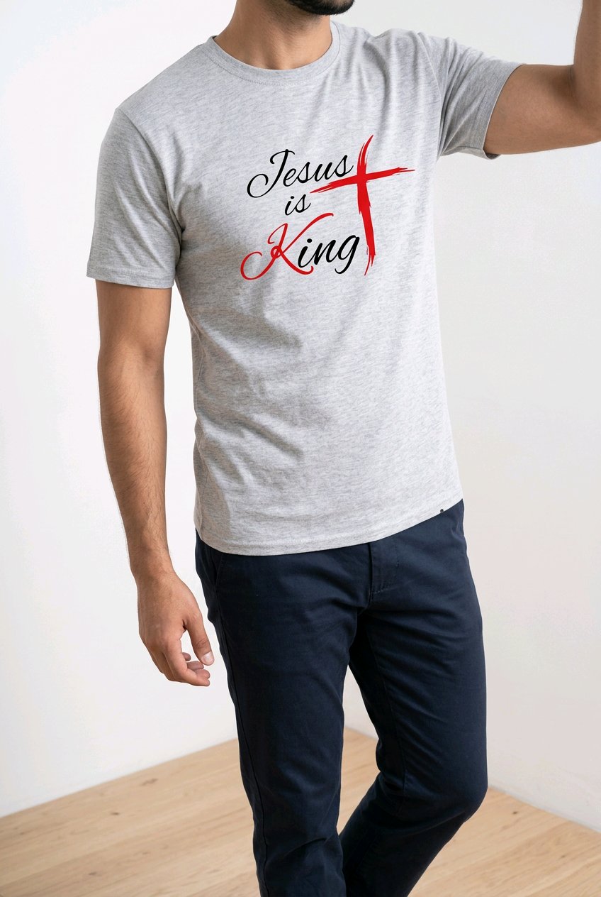 Unisex T-Shirt Jesus ist King Gott_0001A