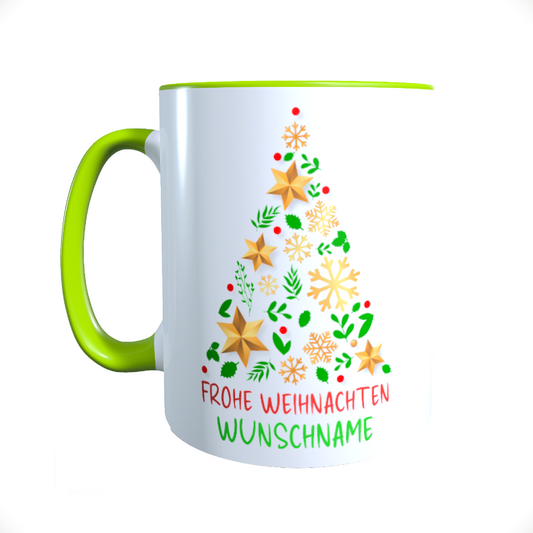 Personalisierte Keramik Weihnachtstasse mit deinem Namen_0040T