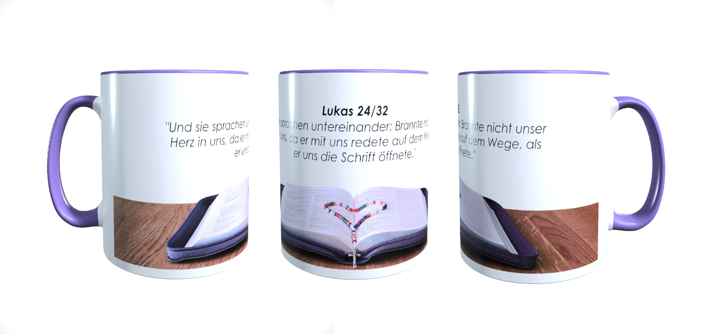 Personalisierte Tasse Bibelzitaten Gott Bibel Jesus Pfingsten Geschenkidee_0015T