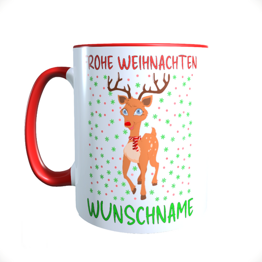 Personalisierte Keramik Weihnachtstasse mit deinem Namen_0039T