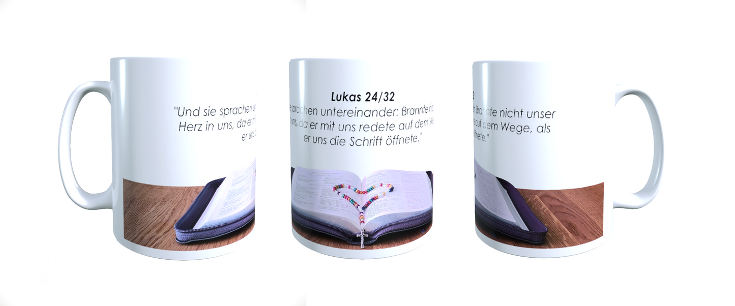 Personalisierte Tasse Bibelzitaten Gott Bibel Jesus Pfingsten Geschenkidee_0015T