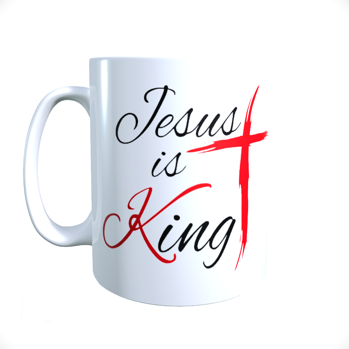 Tasse Jesus is King Gott Heiliger Geist Beten Pray bibel Pfingsten_0027T