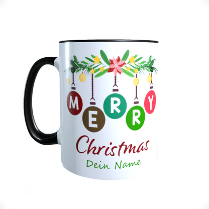 Personalisierte Keramik Weihnachtstasse mit deinem Namen_0055T