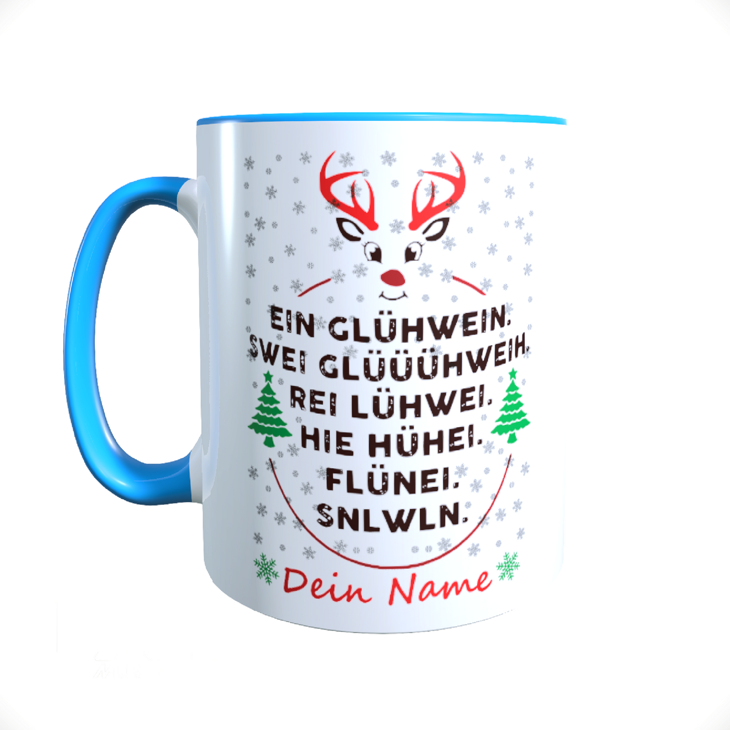 Personalisierte Keramik Weihnachtstasse mit deinem Namen_0062T