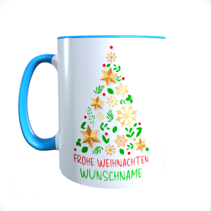 Personalisierte Keramik Weihnachtstasse mit deinem Namen_0040T