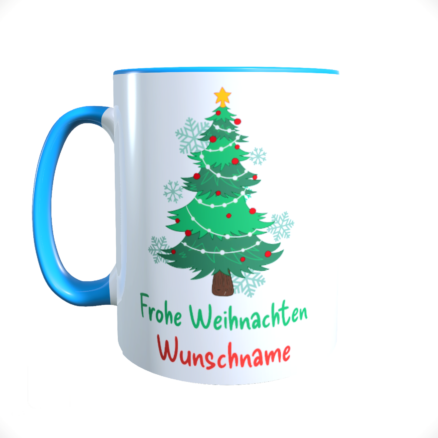 Personalisierte Keramik Weihnachtstasse mit deinem Namen_0032T