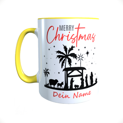 Personalisierte Keramik Weihnachtstasse mit deinem Namen_0065T