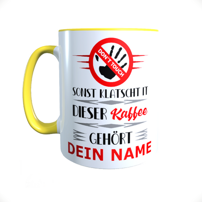 Personalisierte Keramik Tasse mit deinem Namen _0067T