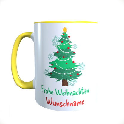 Personalisierte Keramik Weihnachtstasse mit deinem Namen_0032T