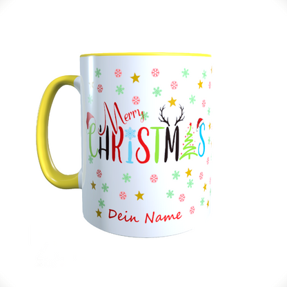 Personalisierte Keramik Weihnachtstasse mit deinem Namen_0056T