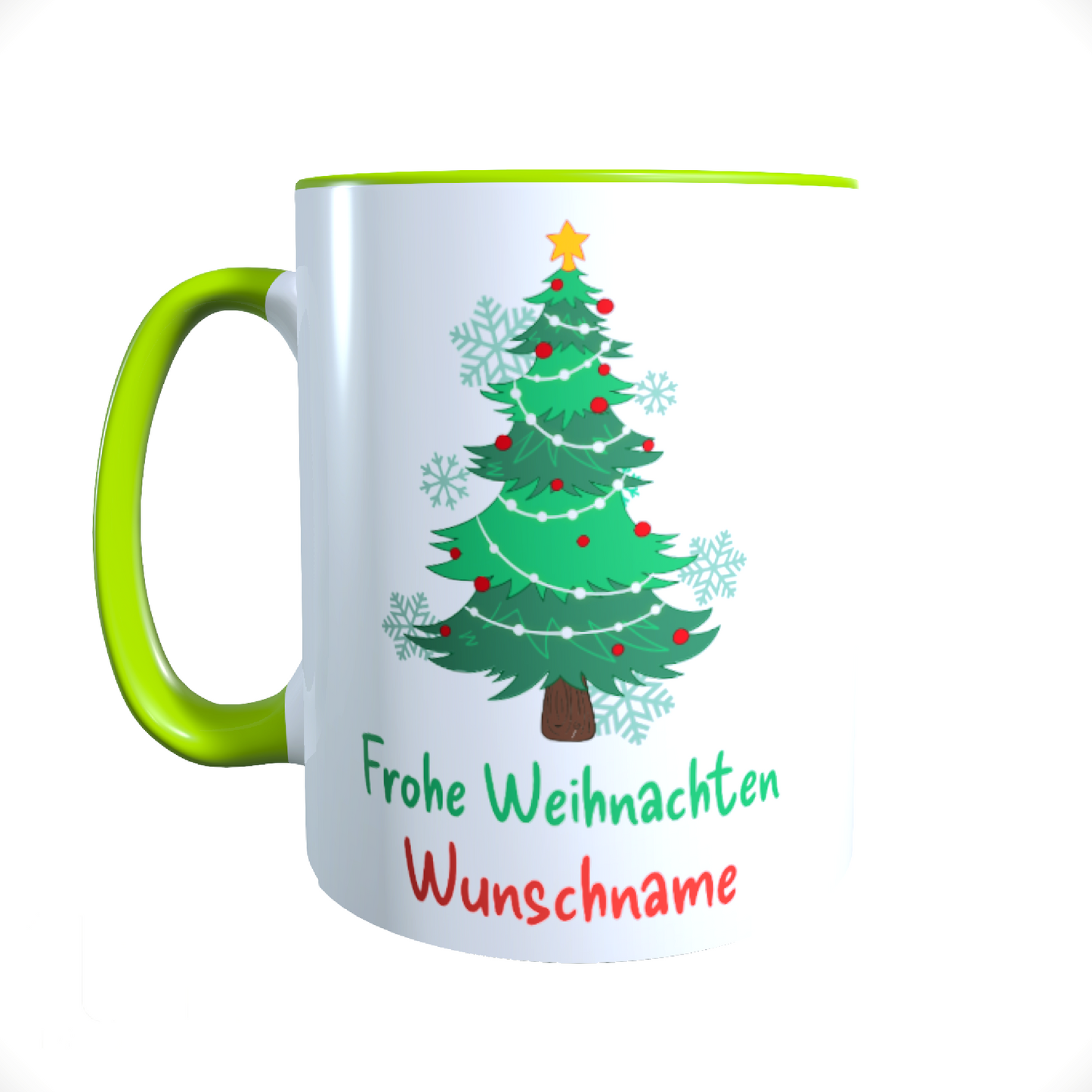 Personalisierte Keramik Weihnachtstasse mit deinem Namen_0032T