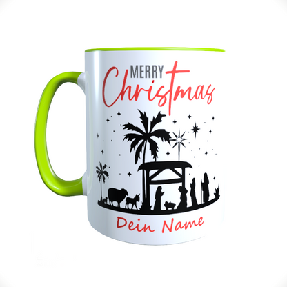 Personalisierte Keramik Weihnachtstasse mit deinem Namen_0065T