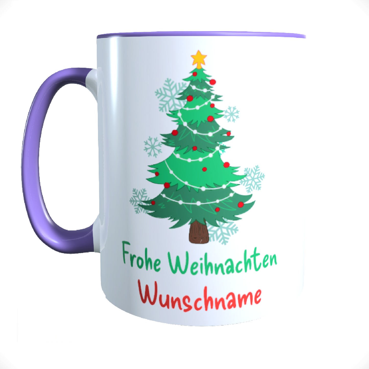 Personalisierte Keramik Weihnachtstasse mit deinem Namen_0032T