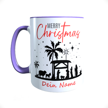 Personalisierte Keramik Weihnachtstasse mit deinem Namen_0065T