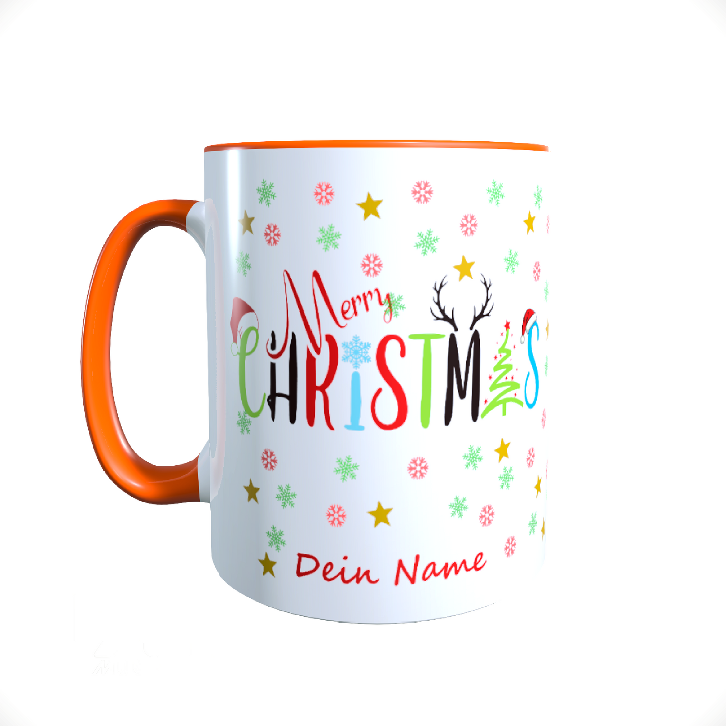 Personalisierte Keramik Weihnachtstasse mit deinem Namen_0056T