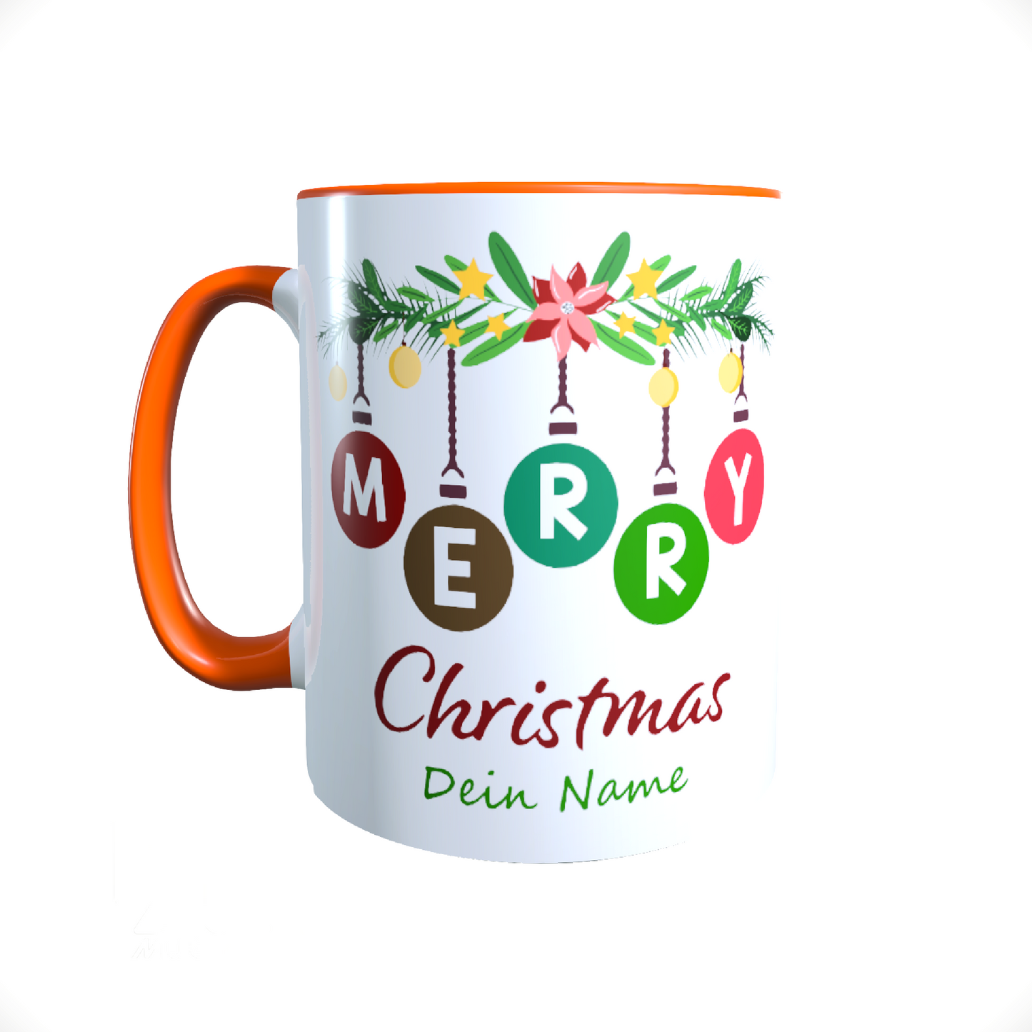 Personalisierte Keramik Weihnachtstasse mit deinem Namen_0055T