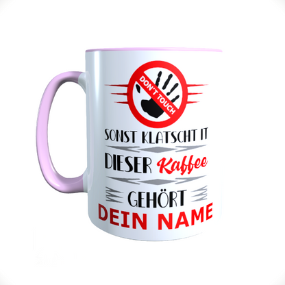 Personalisierte Keramik Tasse mit deinem Namen _0067T