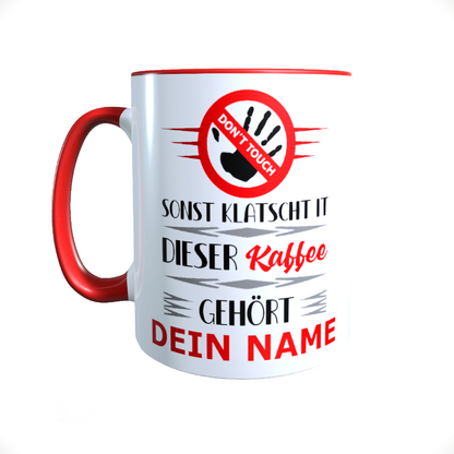 Personalisierte Keramik Tasse mit deinem Namen _0067T