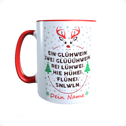 Personalisierte Keramik Weihnachtstasse mit deinem Namen_0062T