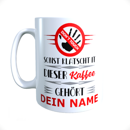 Personalisierte Keramik Tasse mit deinem Namen _0067T