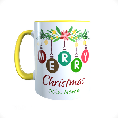 Personalisierte Keramik Weihnachtstasse mit deinem Namen_0055T