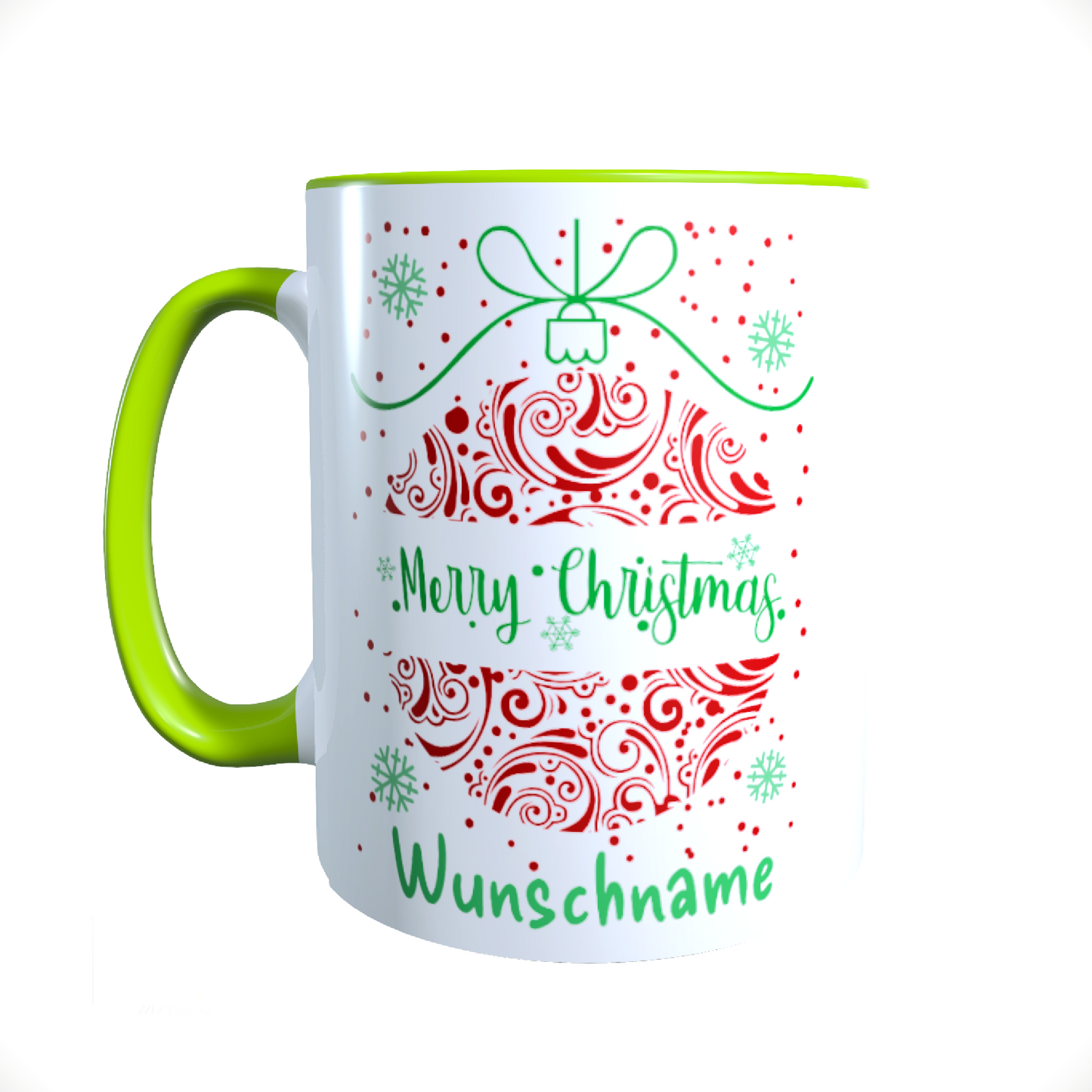 Personalisierte Keramik Weihnachtstasse mit deinem Namen_0042T