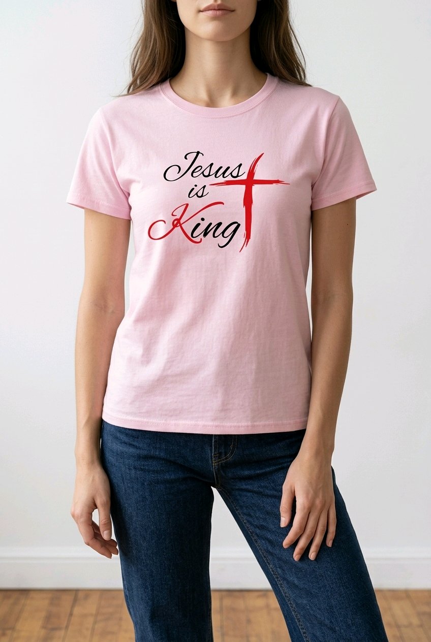 Unisex T-Shirt Jesus ist King Gott_0001A
