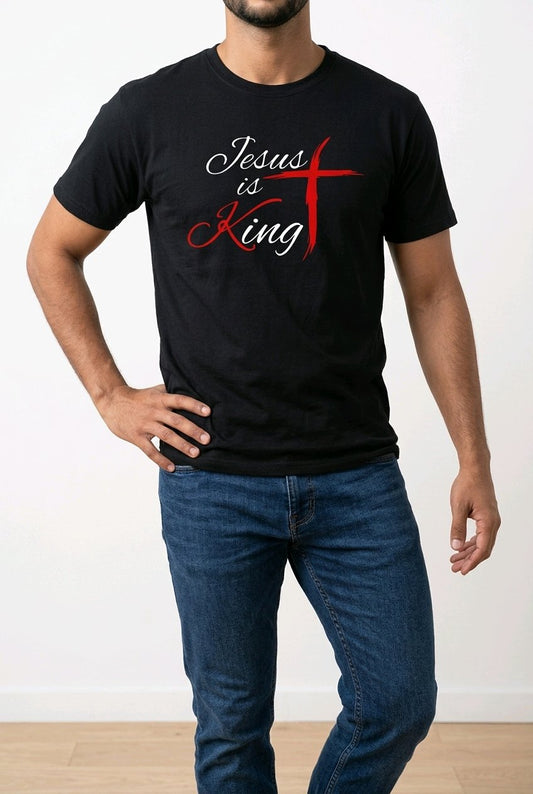 Unisex T-Shirt Jesus ist King Gott_0001A