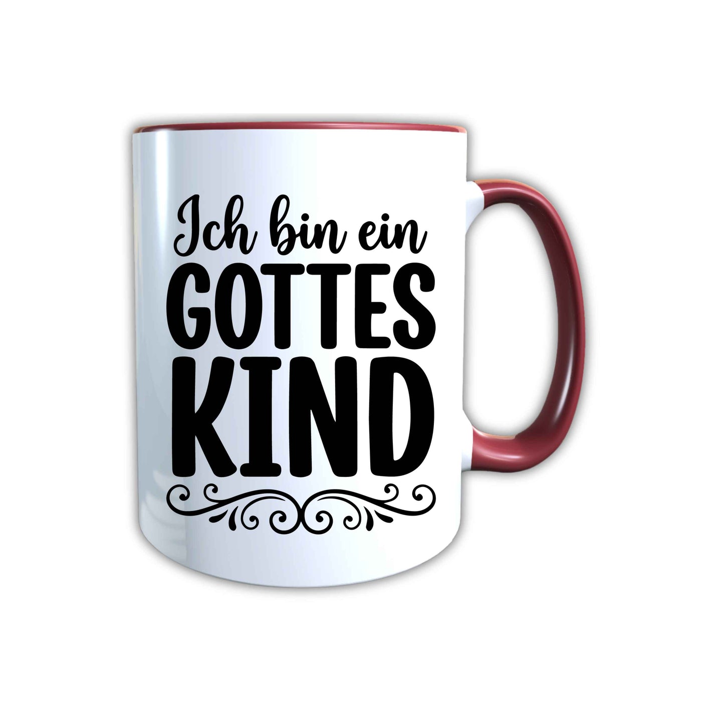 Keramik Tasse Jesus Kind Gottes– Christliche Accessoires | Geschenkidee für Christen Kommunion_0013TG