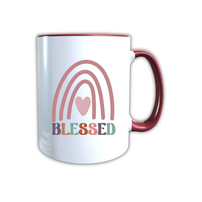 Keramik Tasse Jesus Blessed Gesegnet – Christliche Accessoires | Geschenkidee für Christen Kommunion_0017TG