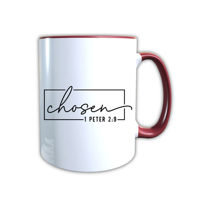 Keramik Tasse Jesus Chosen – Christliche Accessoires | Geschenkidee für Christen Kommunion_0005TG