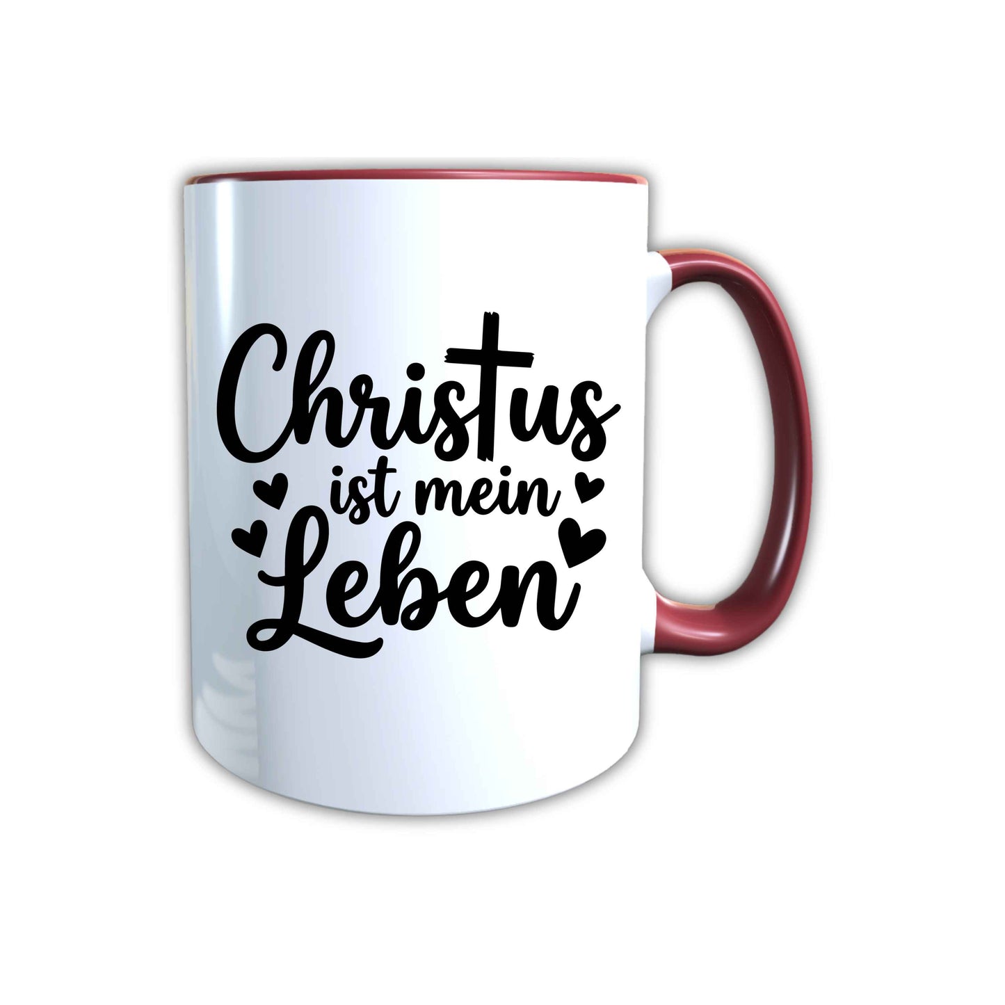 Keramik Tasse Jesus ist mein Leben – Christliche Accessoires | Geschenkidee für Christen Kommunion_0014TG