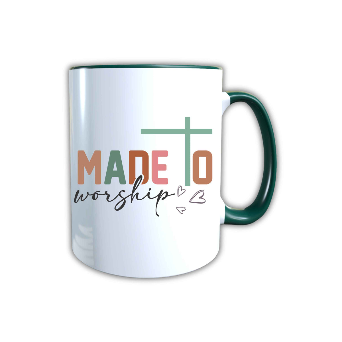 Keramik Tasse Made to Worship Jesus – Christliche Accessoires | Geschenkidee für Christen Kommunion_0020TG