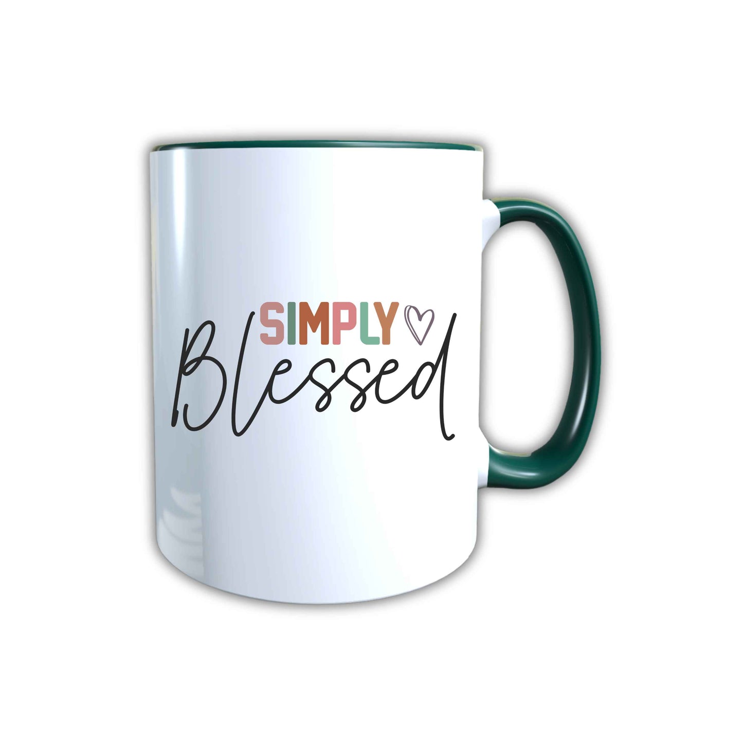 Keramik Tasse Jesus Blessed Gesegnet – Christliche Accessoires | Geschenkidee für Christen Kommunion_0018TG