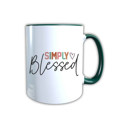 Keramik Tasse Jesus Blessed Gesegnet – Christliche Accessoires | Geschenkidee für Christen Kommunion_0018TG