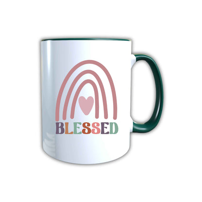 Keramik Tasse Jesus Blessed Gesegnet – Christliche Accessoires | Geschenkidee für Christen Kommunion_0017TG