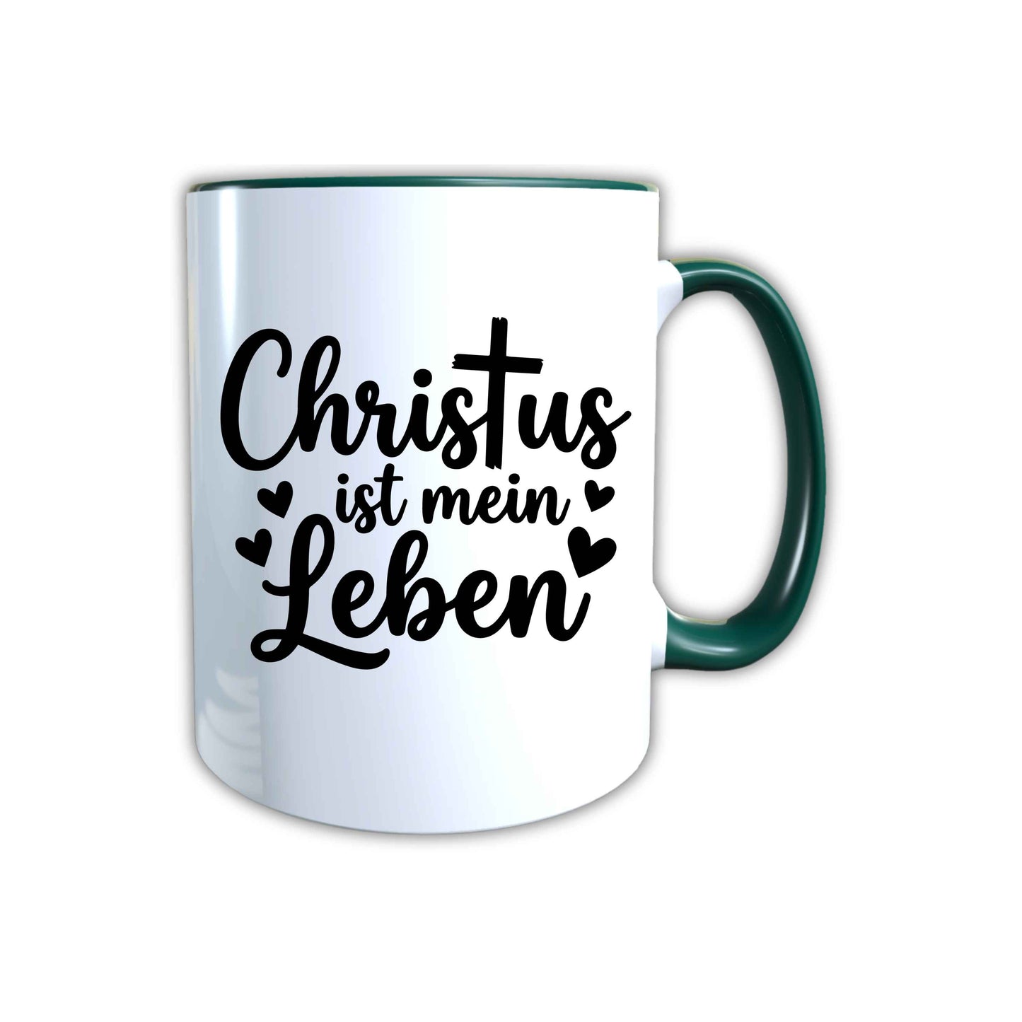 Keramik Tasse Jesus ist mein Leben – Christliche Accessoires | Geschenkidee für Christen Kommunion_0014TG
