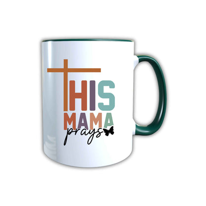 Keramik Tasse This Mama prays Jesus – Christliche Accessoires | Geschenkidee für Christen Kommunion_0021TG