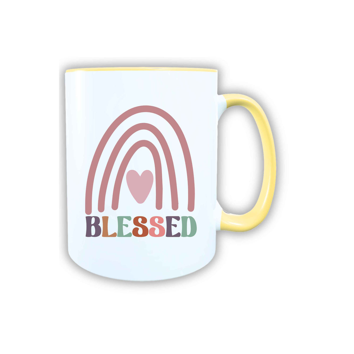 Keramik Tasse Jesus Blessed Gesegnet – Christliche Accessoires | Geschenkidee für Christen Kommunion_0017TG