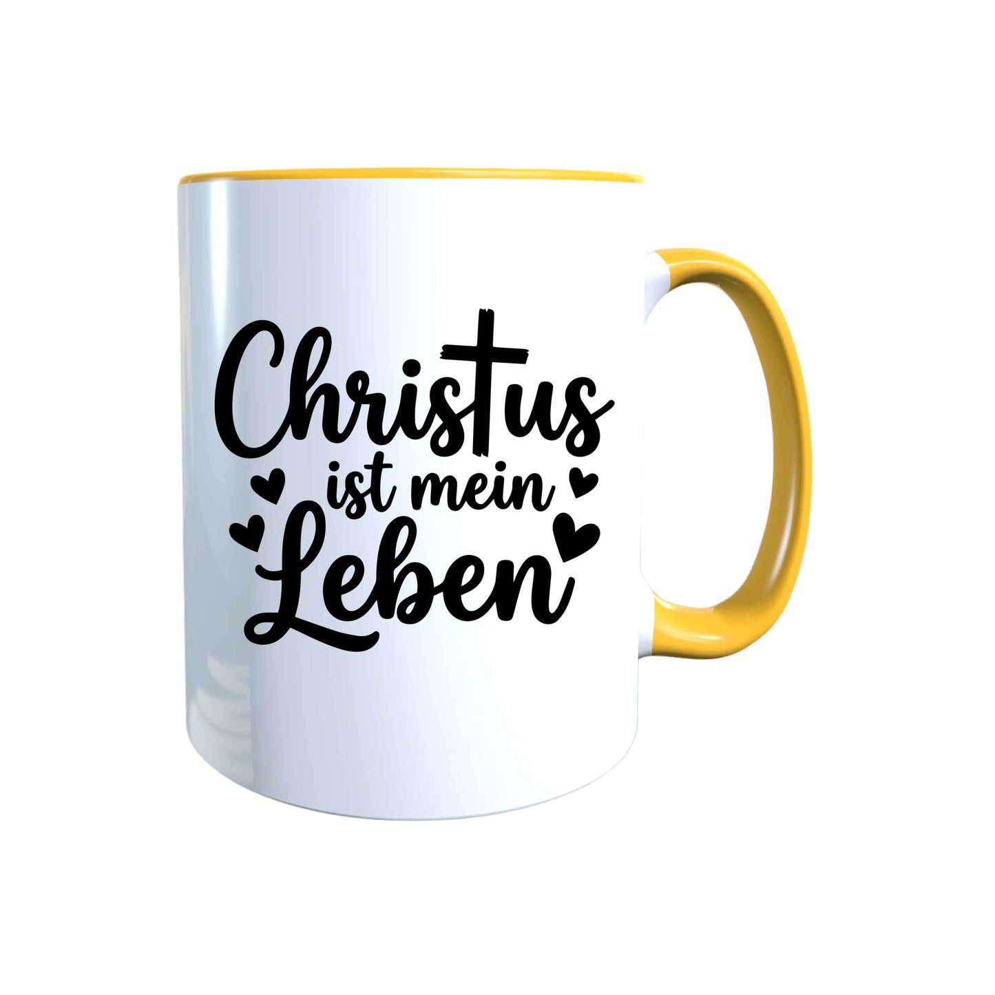 Keramik Tasse Jesus ist mein Leben – Christliche Accessoires | Geschenkidee für Christen Kommunion_0014TG