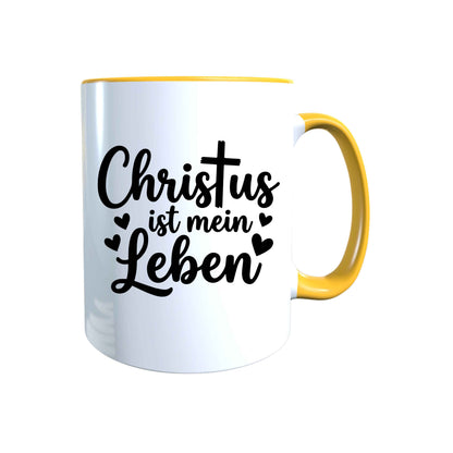 Keramik Tasse Jesus ist mein Leben – Christliche Accessoires | Geschenkidee für Christen Kommunion_0014TG