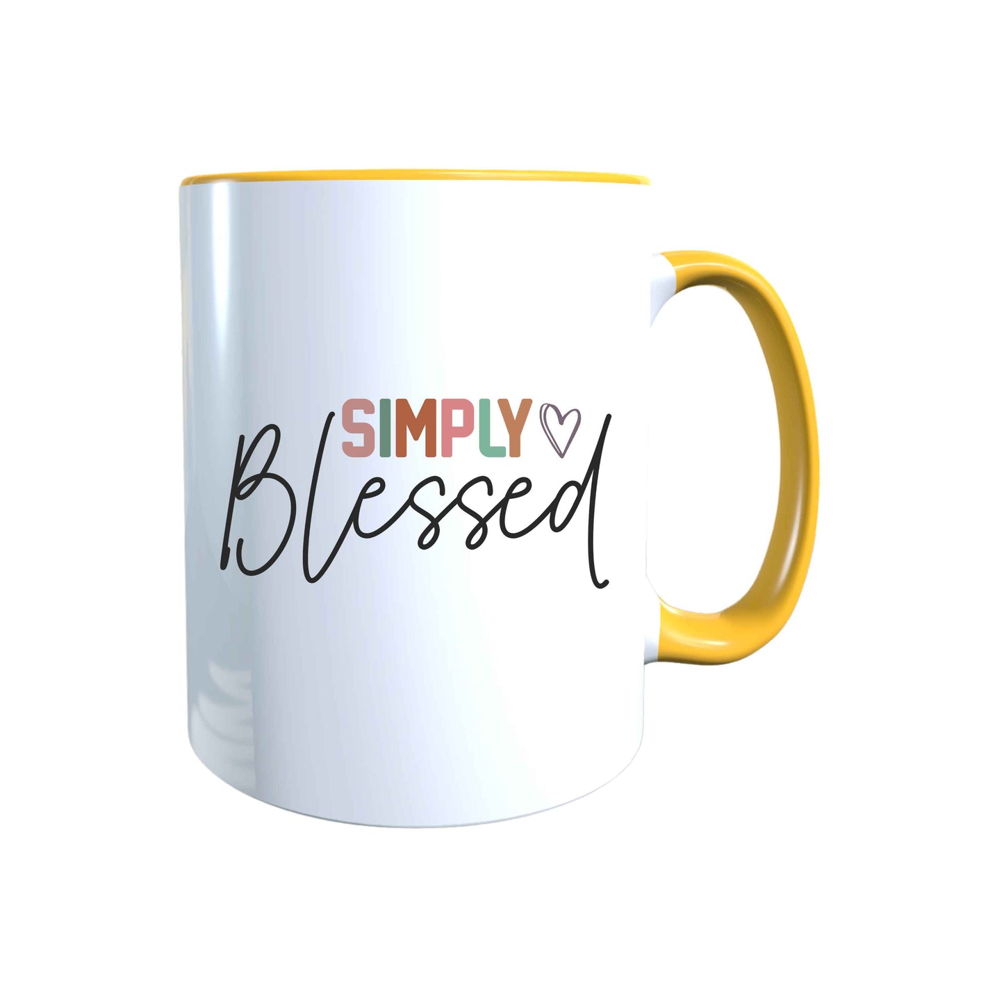 Keramik Tasse Jesus Blessed Gesegnet – Christliche Accessoires | Geschenkidee für Christen Kommunion_0018TG